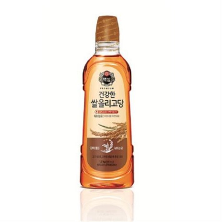 CJ제일제당 백설 건강한 쌀 올리고당 1.2kg/가공물엿