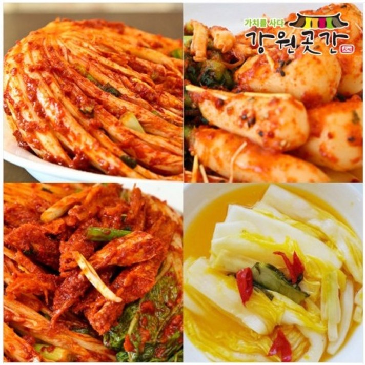 평창 꽃순이 김치 2.5kg 5kg 10kg, 01-1.꽃순이 포기김치 5kg