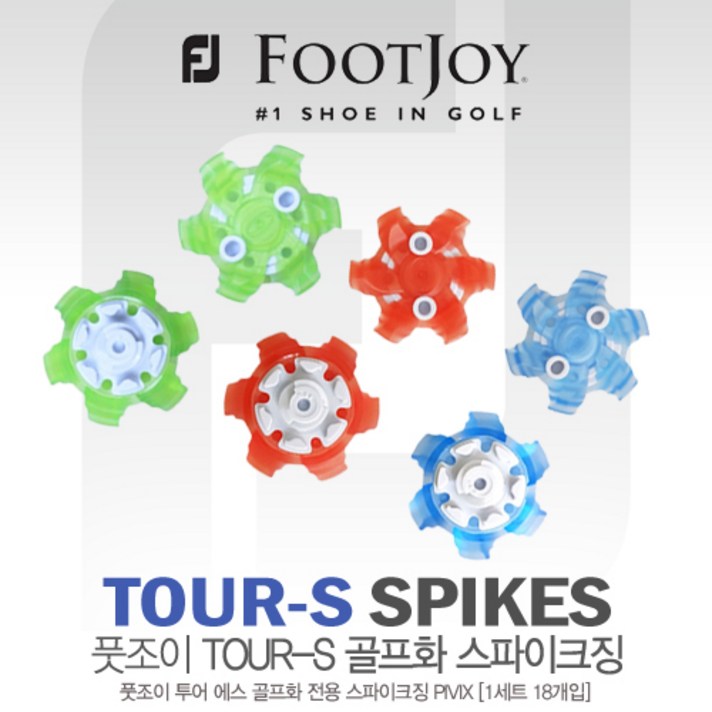 풋조이 TOUR S 투어에스 골프화 오리지널 징, 그린, 1팩