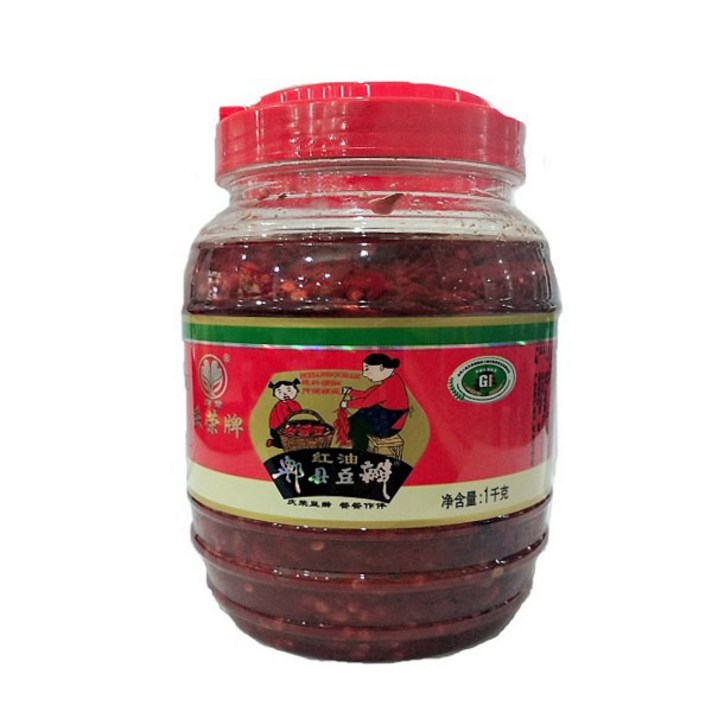 일품유통 중국식품 홍유 피현 두반장 중국된장 중국소스 1kg