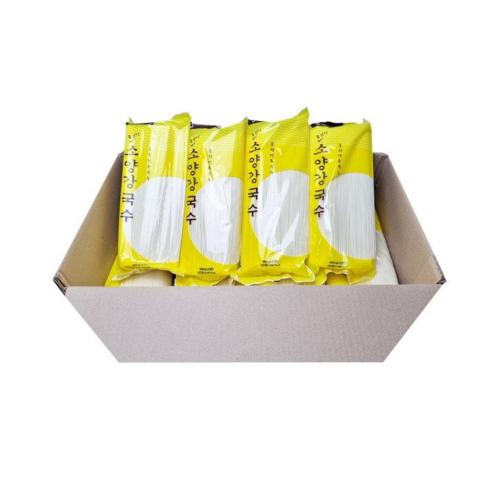 춘천소양강국수 900g / 13.5kg 15개 한박스 부드럽고 쫄깃한 옛날 국수 소면 업소용 춘천소양강소면, 2.소양강 소면 12kg (3kg x 4입)