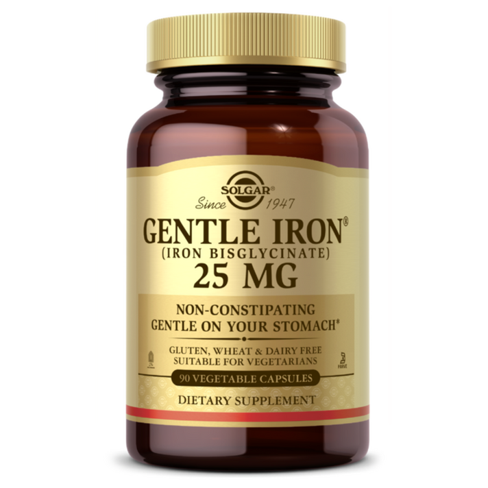 솔가 젠틀 철분 25mg 베지터블 캡슐, 90정, 1개