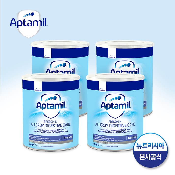 압타밀 프레고민 PREGOMIN 400g X 4통세트 특수분유, 단품