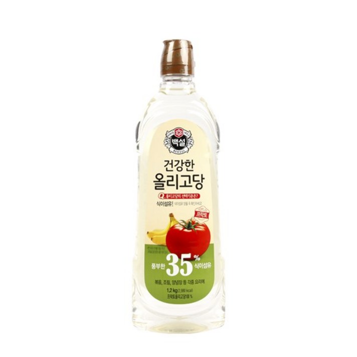 CJ 백설 건강한 프락토 올리고당 1.2kg, 3개