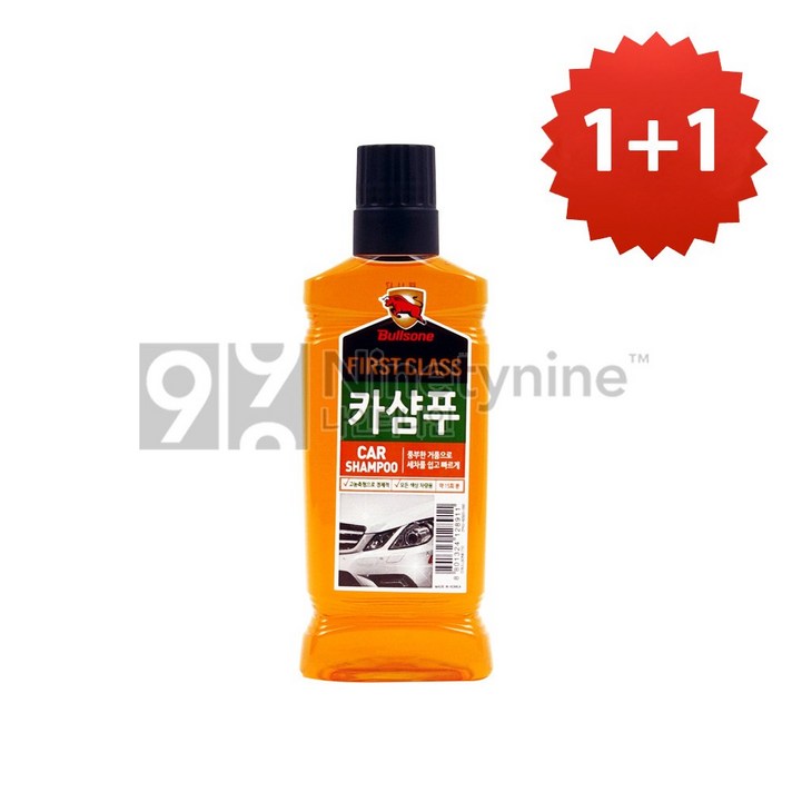 1+1 불스원 카샴푸-530ml 카워시 세차샴푸 자동차샴푸 세정제 소낙스 캉가루 맥과이어스 익스트림 크리스탈, 2개, 530ml