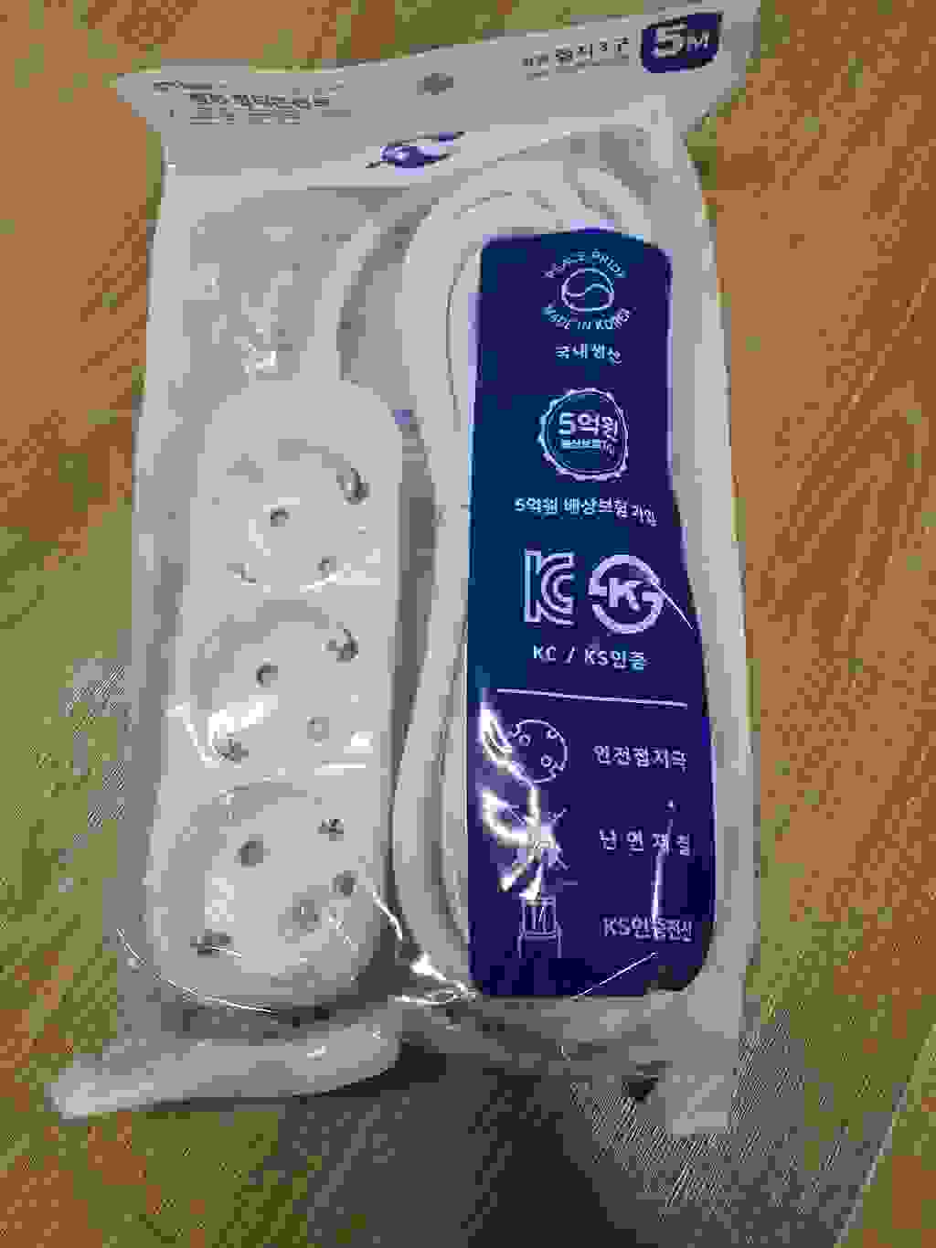 피스코리아 접지 3구 멀티탭 리뷰 후기