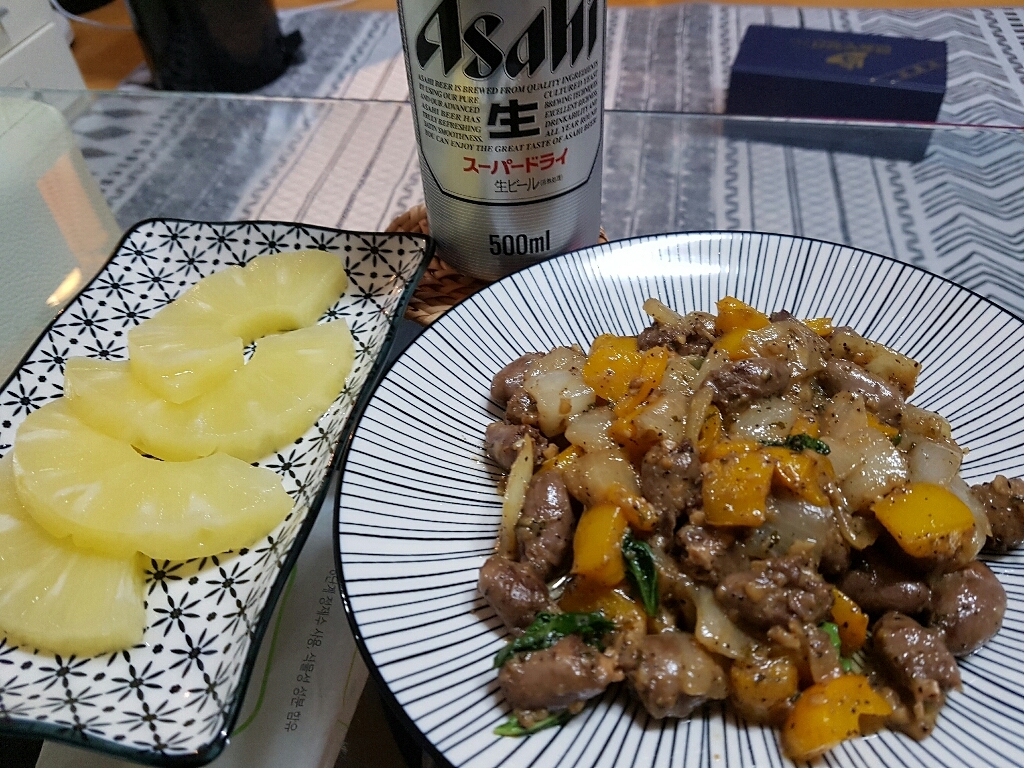벅스웨이 닭염통