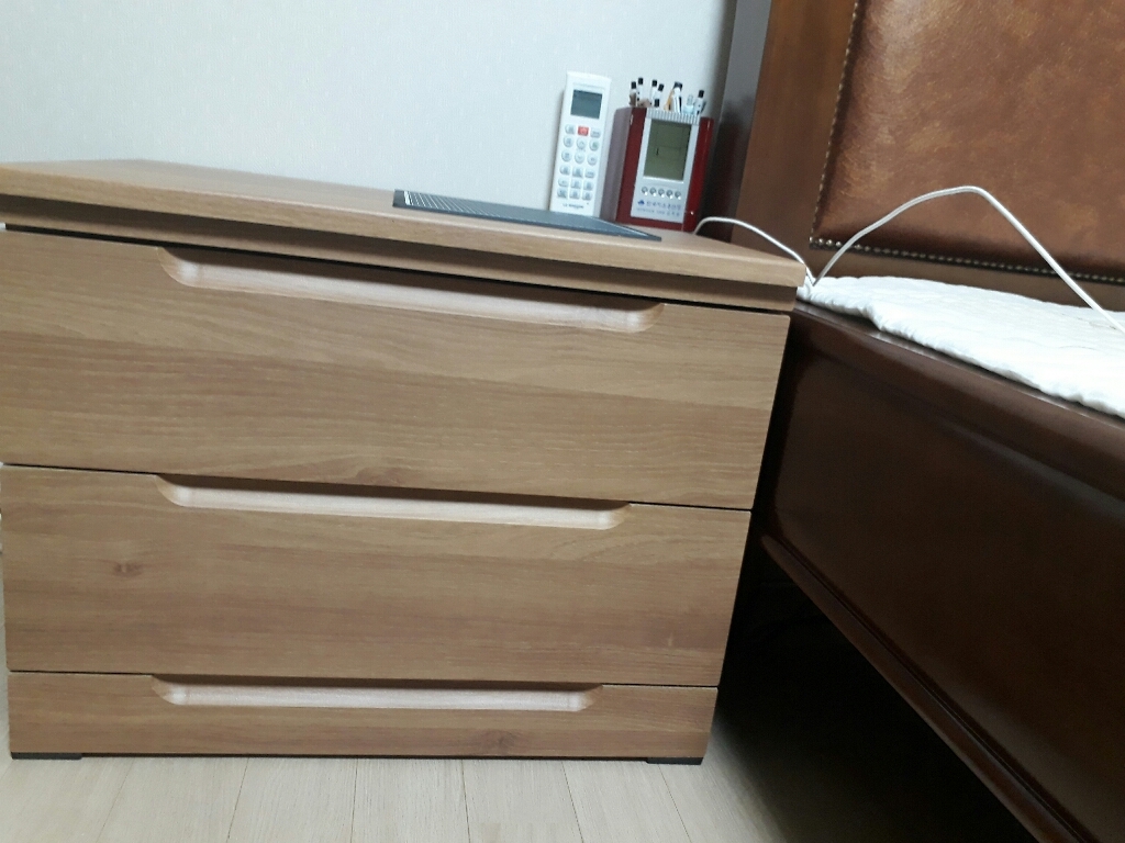유니크퍼니처 카멜2자2단 서랍장 리뷰후기