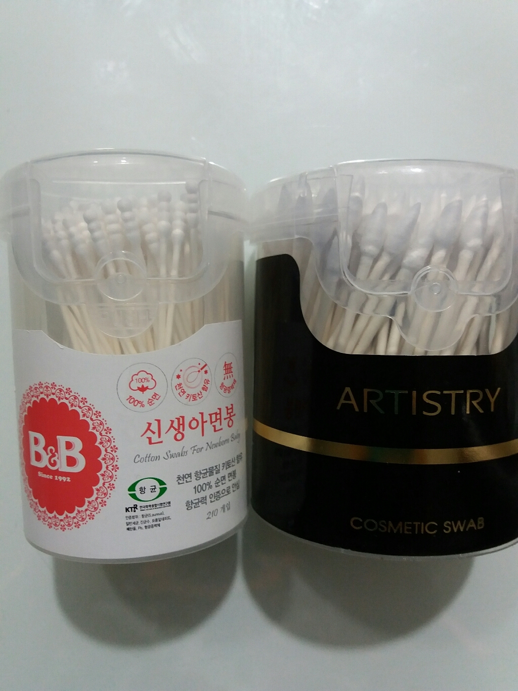 비앤비 신생아 면봉