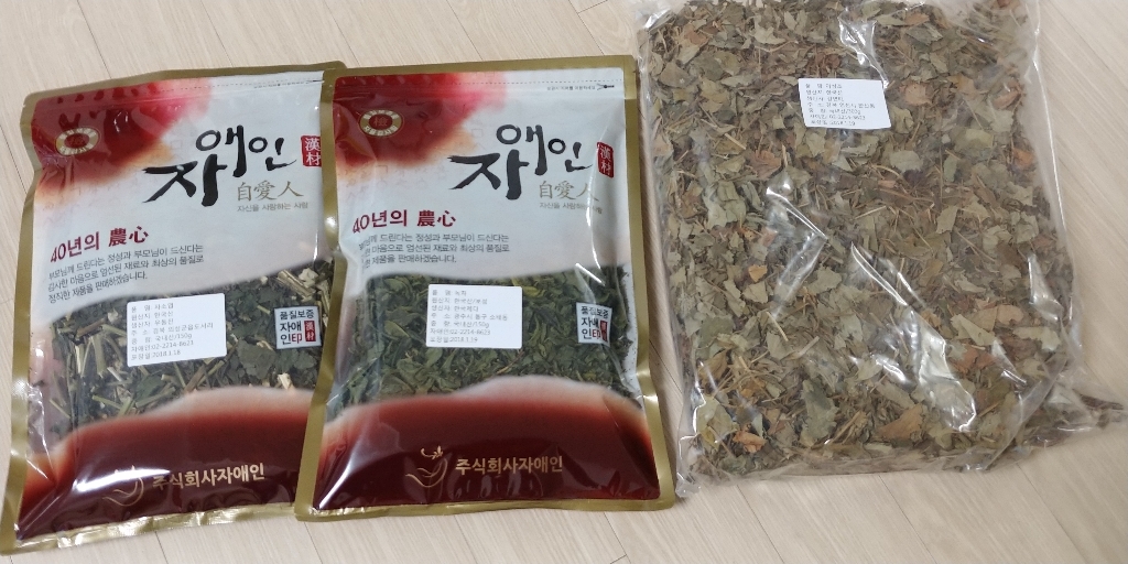 자애인 국산 어성초 자소엽 녹차