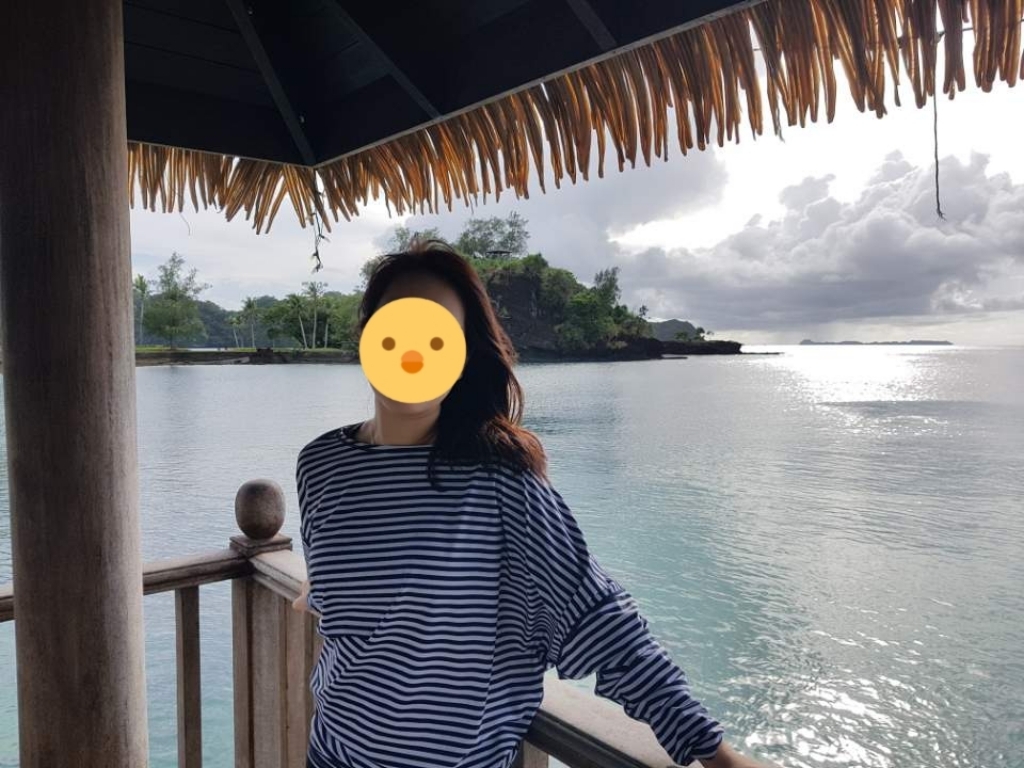 래시플 여성용 가오리핏 래쉬가드 상하의