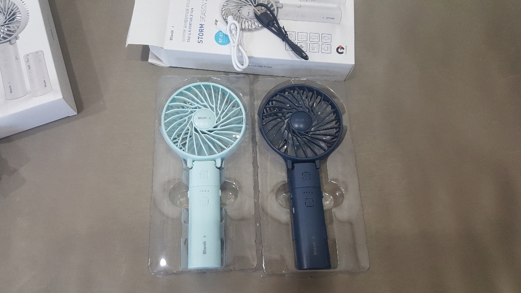 아이리버 블랭크 탁상용 휴대폰 선풍기 리뷰후기