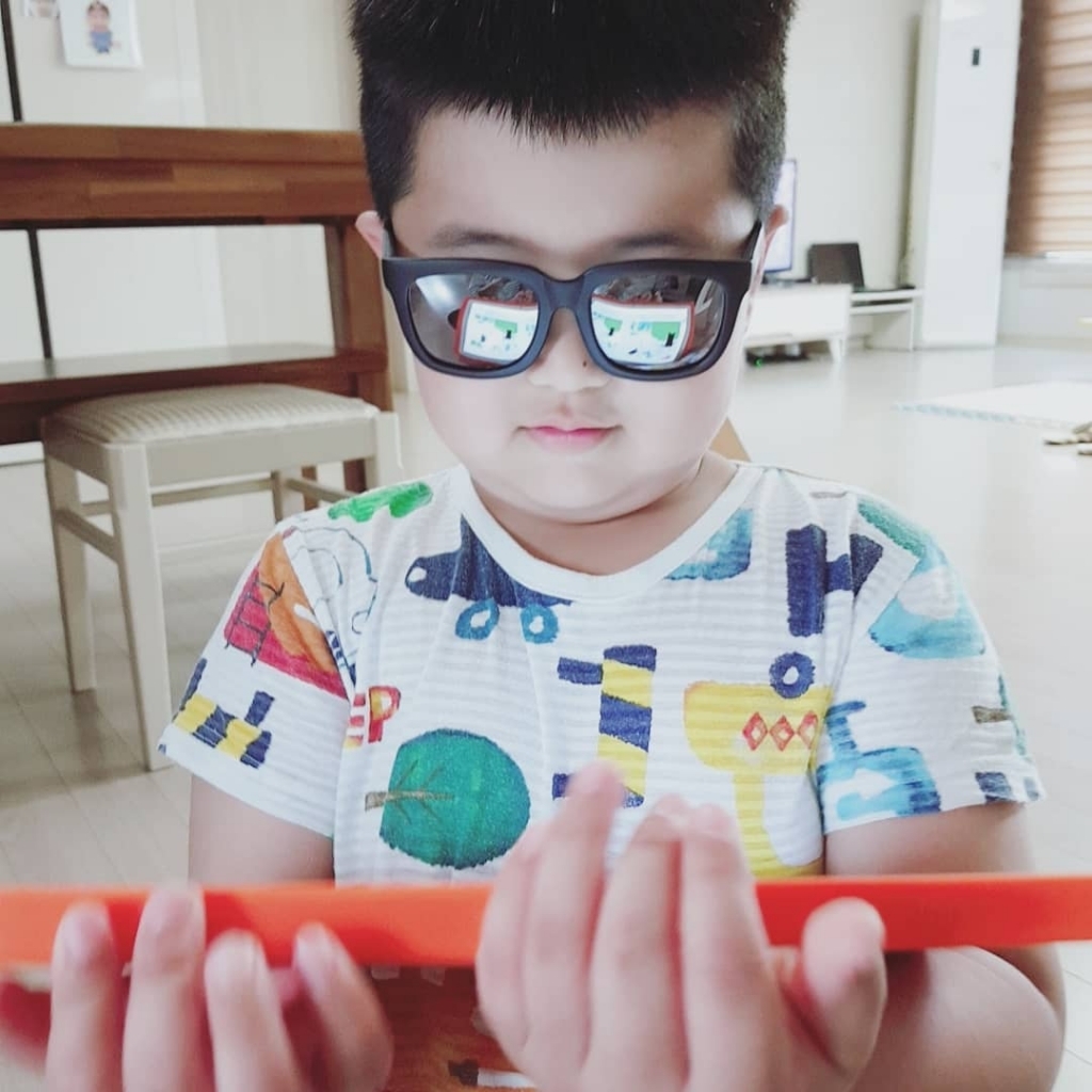 코코릭 아동용 큐리어스 선글라스 블랙