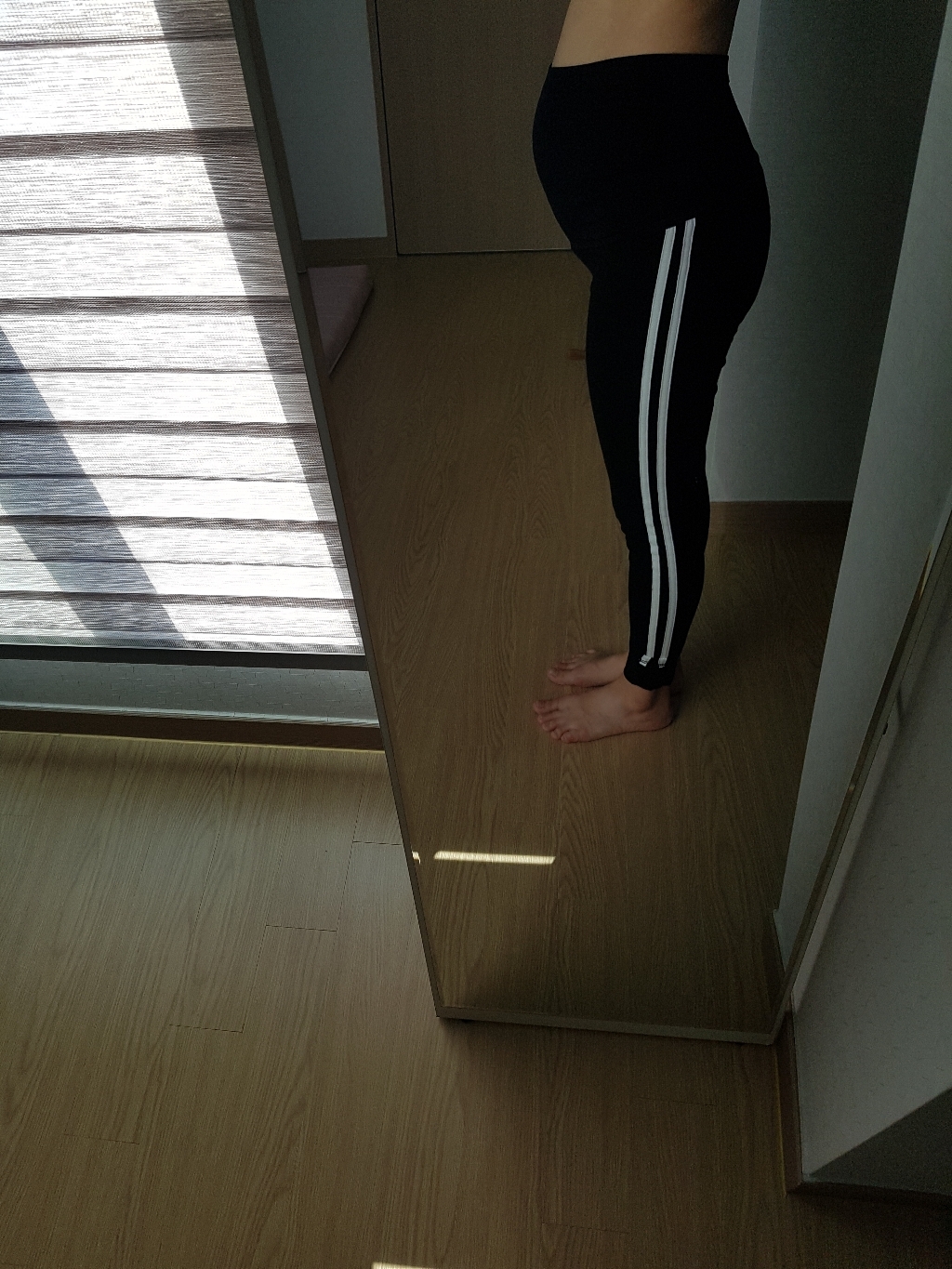 팡팡샵 T 심리스 임부용 두줄레깅스