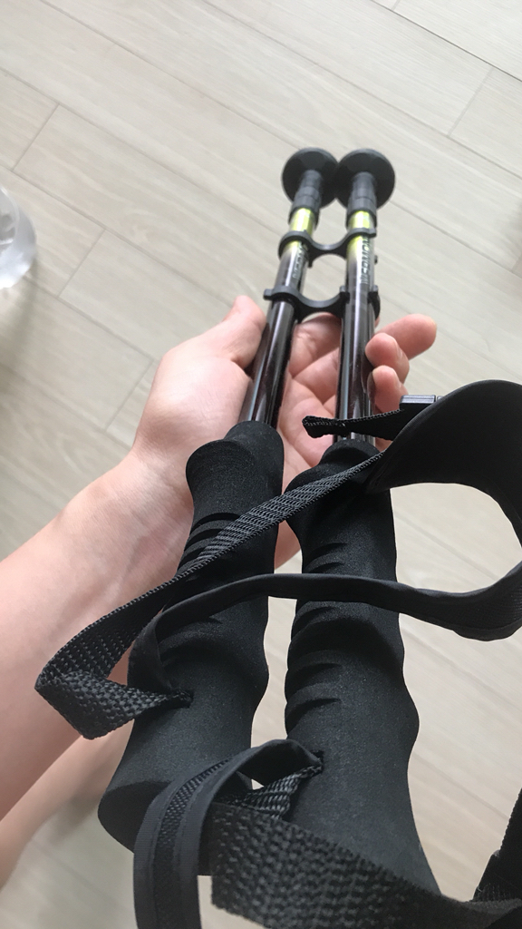 버먼트 누베스 경량 4단 등산스틱