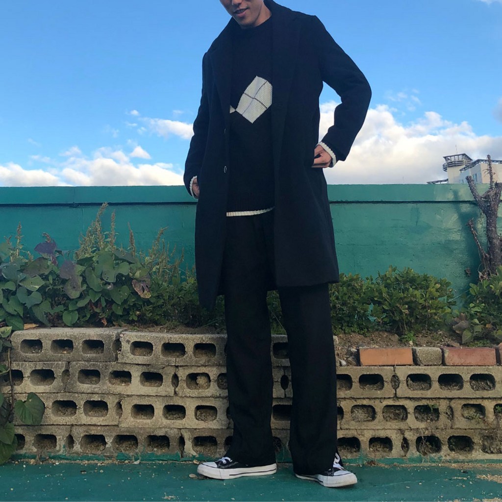 탑보이 남성용 오버핏 인생코트