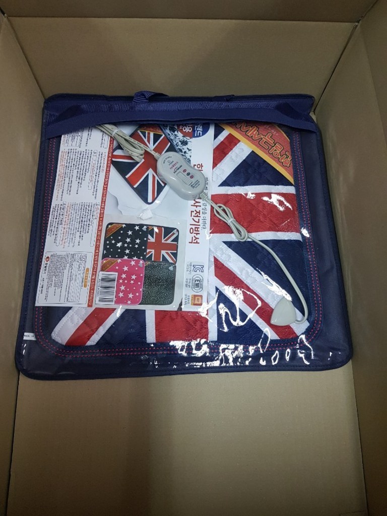 한일전기 극세사 전기방석