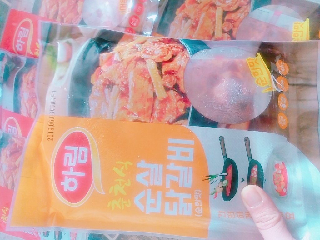 하림 순진한 순살 닭갈비 3봉