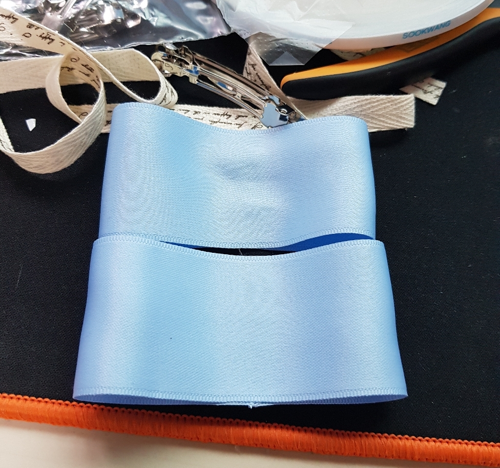 리본디자이너 리본DIY세트 공단 골직 리본세트 머리띠 머리핀세트 글루심 리뷰 후기