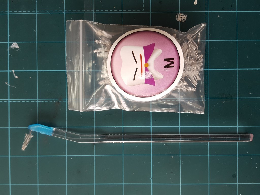 브러쉬포유 치간칫솔 원뿔 리필형 핸들 휴대용 케이스 A 치간칫솔