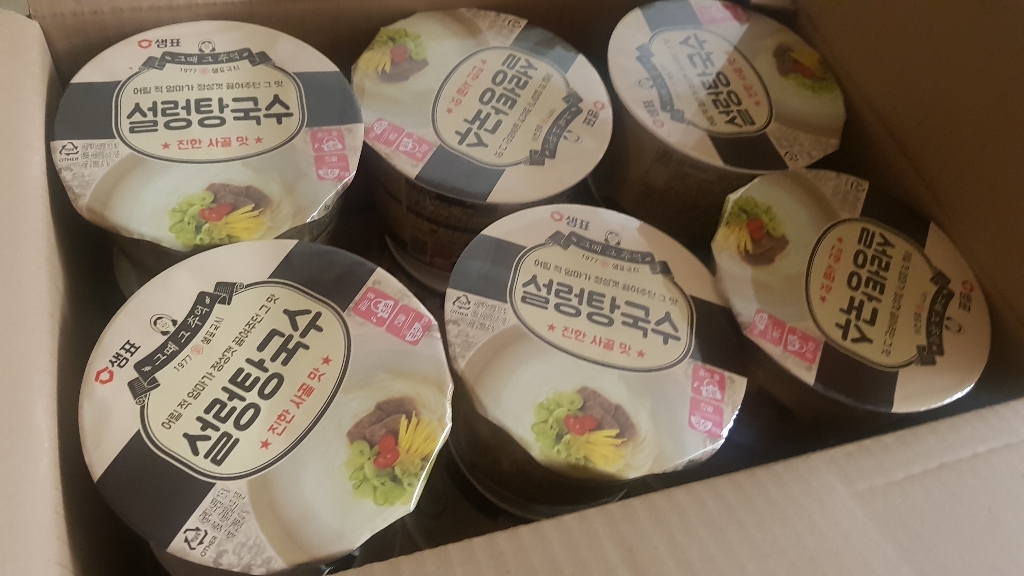 샘표 설렁탕국수
