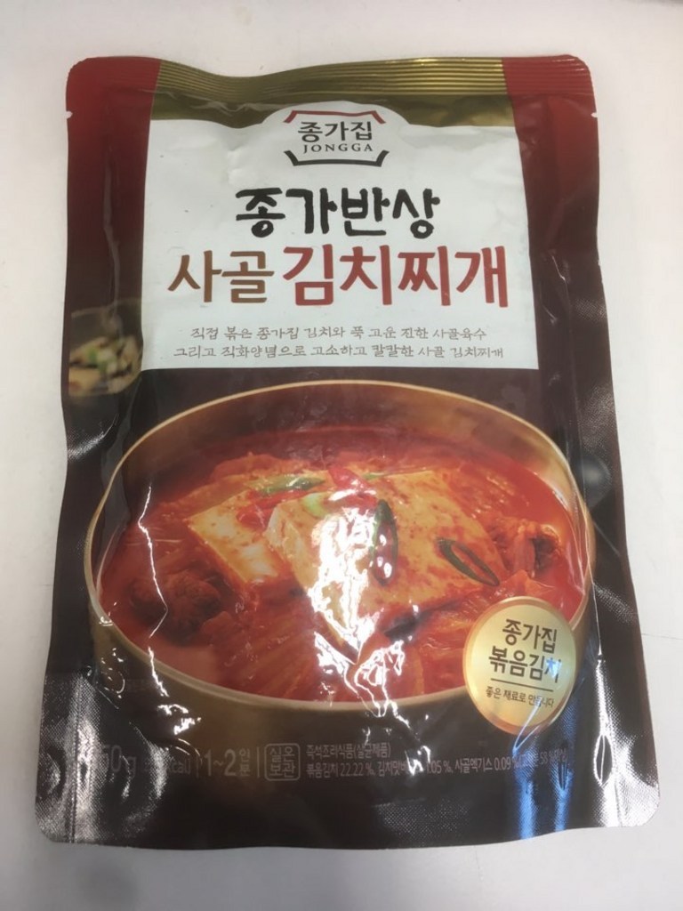 청정원 밍스 사골 김치찌개