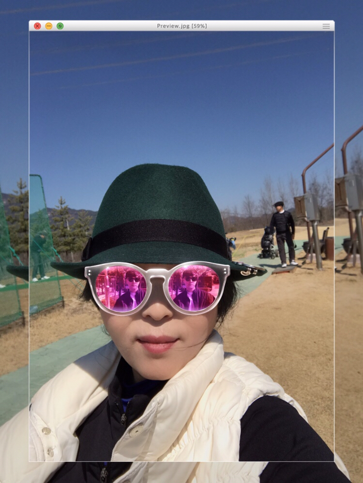 아이엠캡 베이직 펠트 리본 페도라