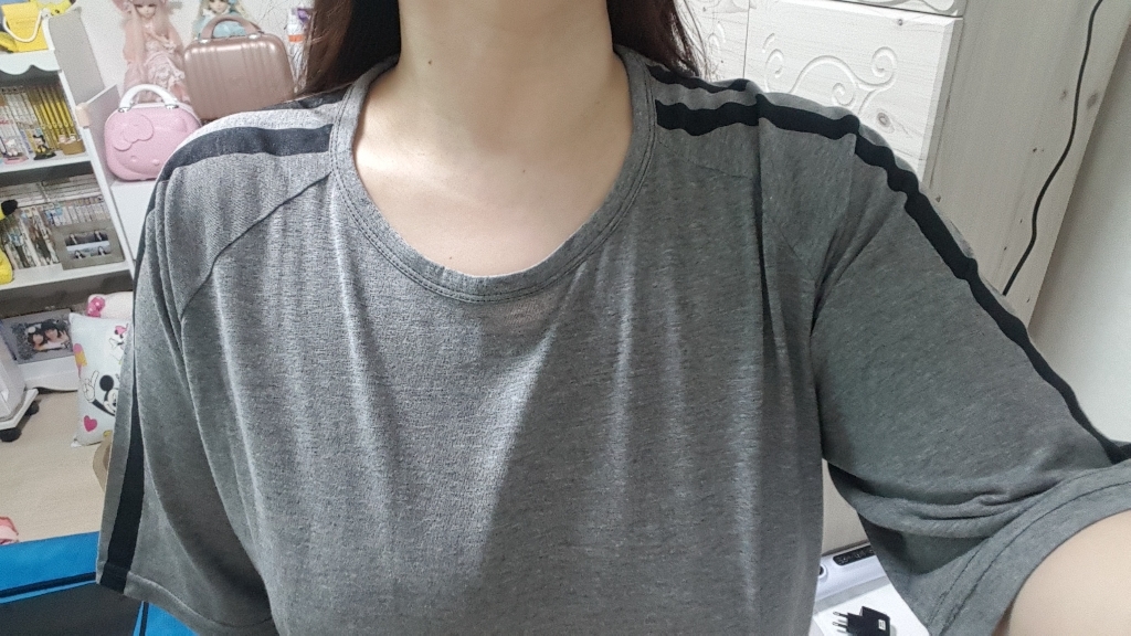 토마토마 두줄 박스 원피스 리뷰후기