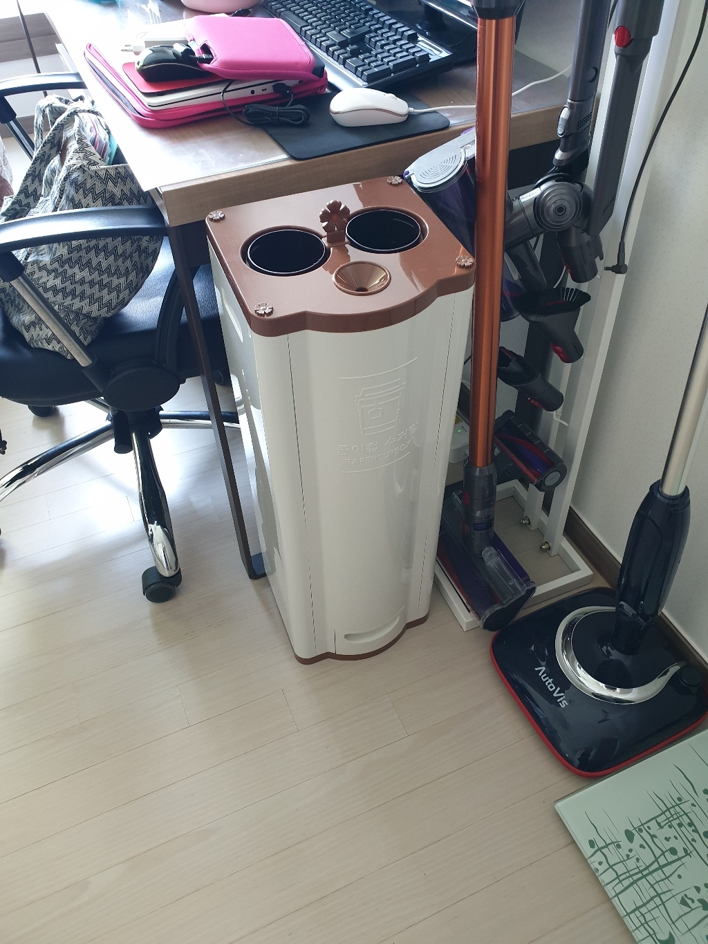 신일 종이컵수거함 2구