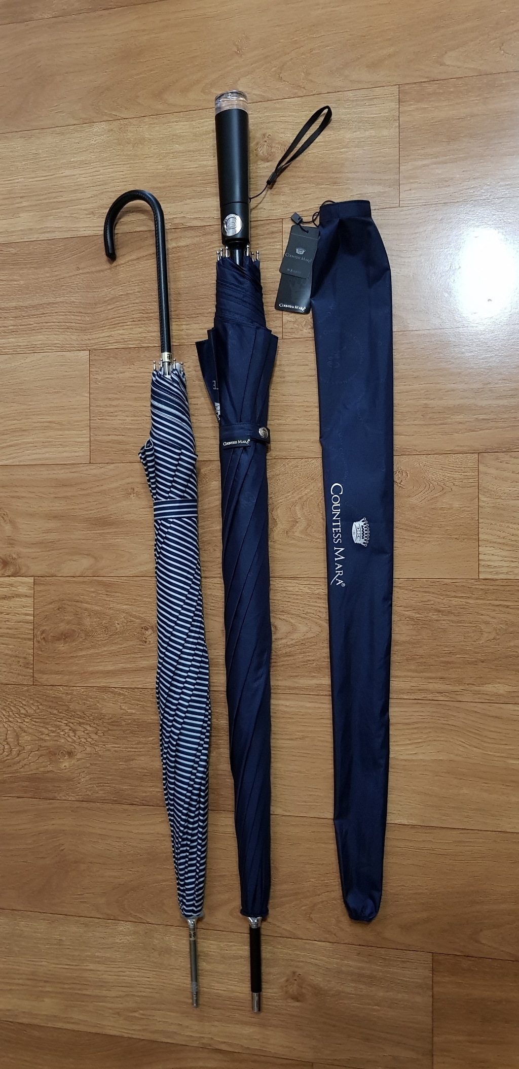 송월우산 카운테스마라장써클70 장우산