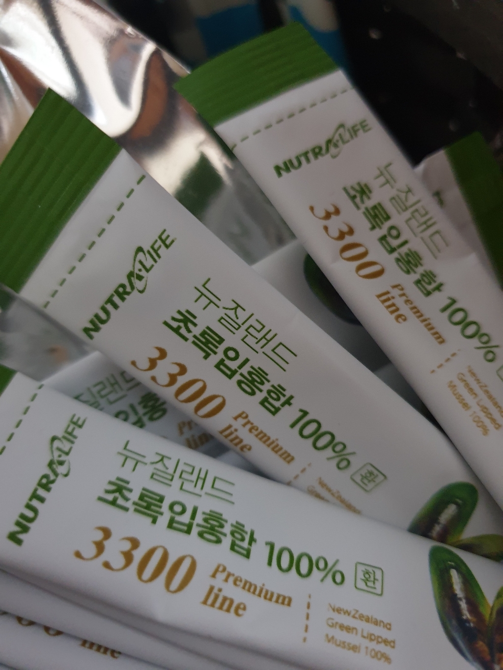 뉴트라라이프 뉴질랜드 초록입홍합 프리미엄 3300 환