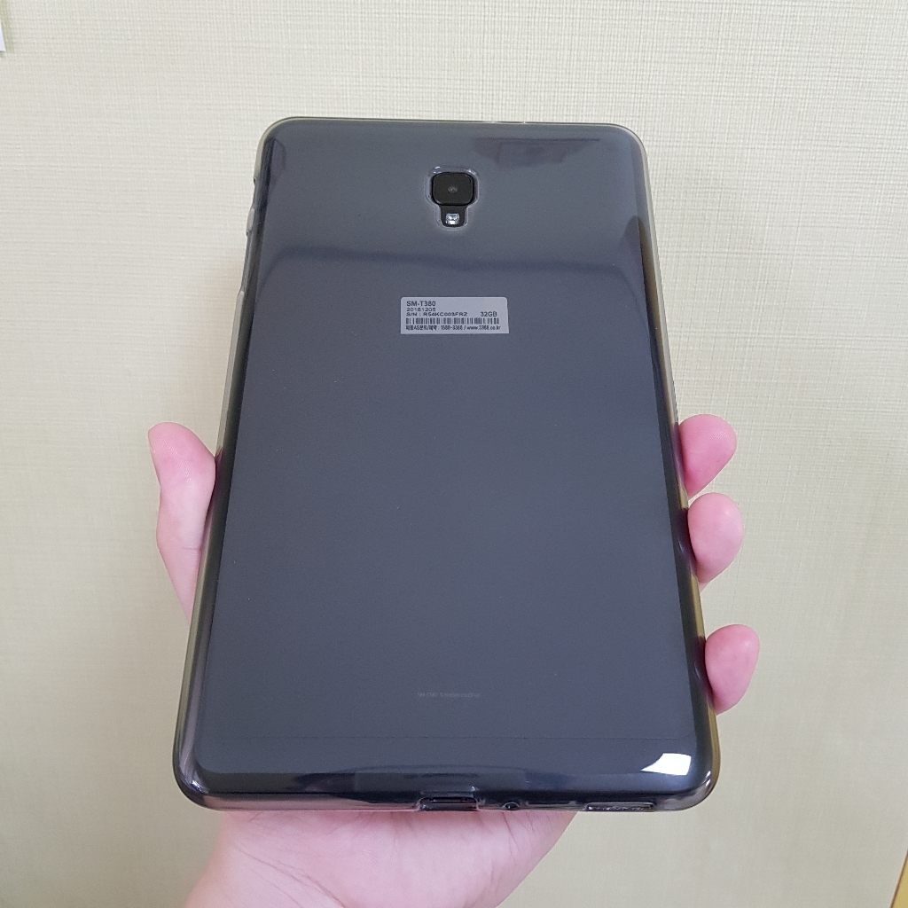 아이디스킨 갤럭시탭A 80 2017 젤리케이스 T385 T380