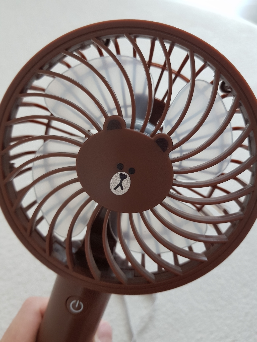 라인프렌즈 핸디형 선풍기 AIR-F-HF1B
