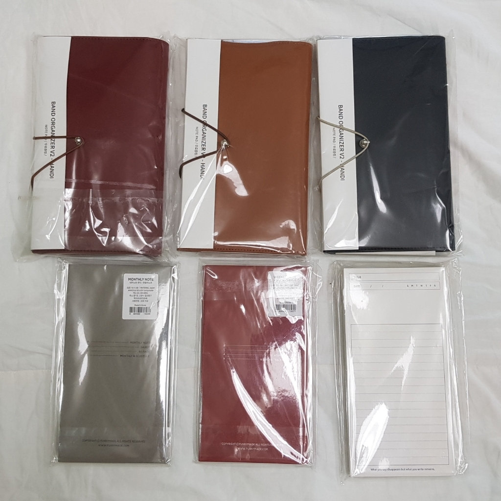 퍼니메이드 Heo I a 내지노트 4종 핸디 먼슬리 리뷰후기