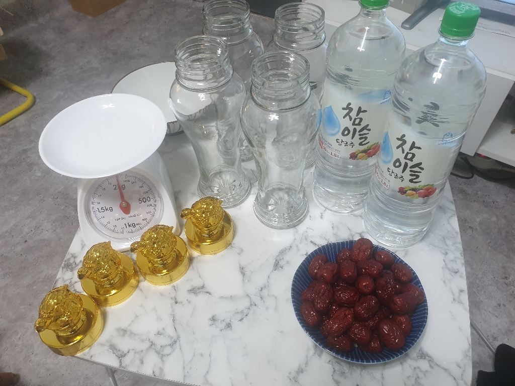 진성유리 담금주병 한뿌리백자 거북이 유리병 1L 리뷰후기