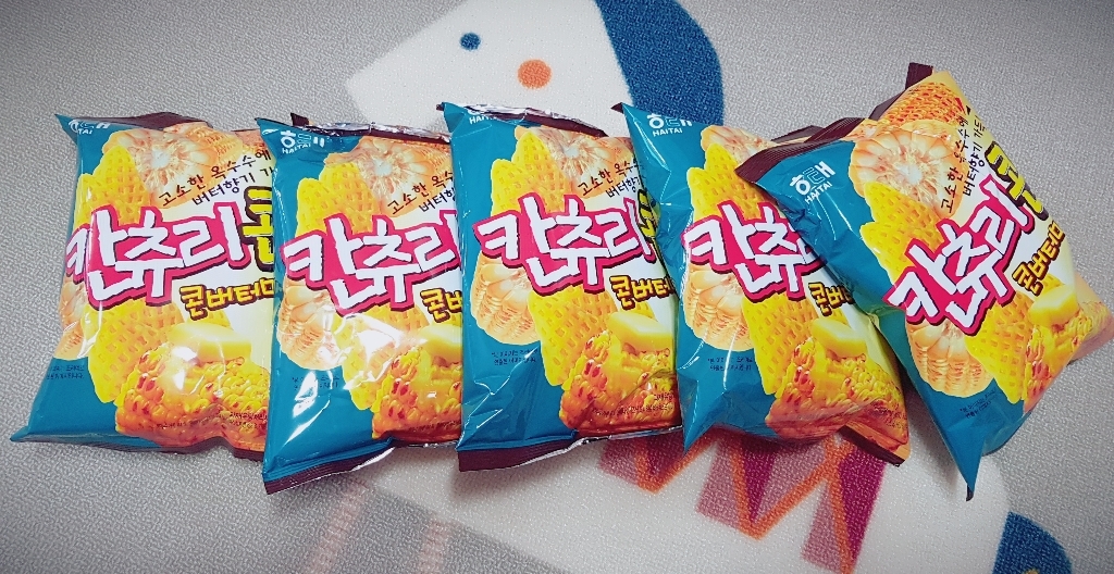 해태제과 칸츄리콘 콘버터맛
