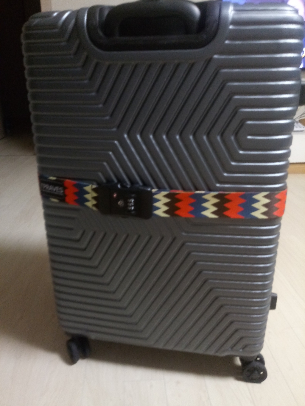 아이프라브 TSA락 캐리어벨트 일자형 RAV-7003