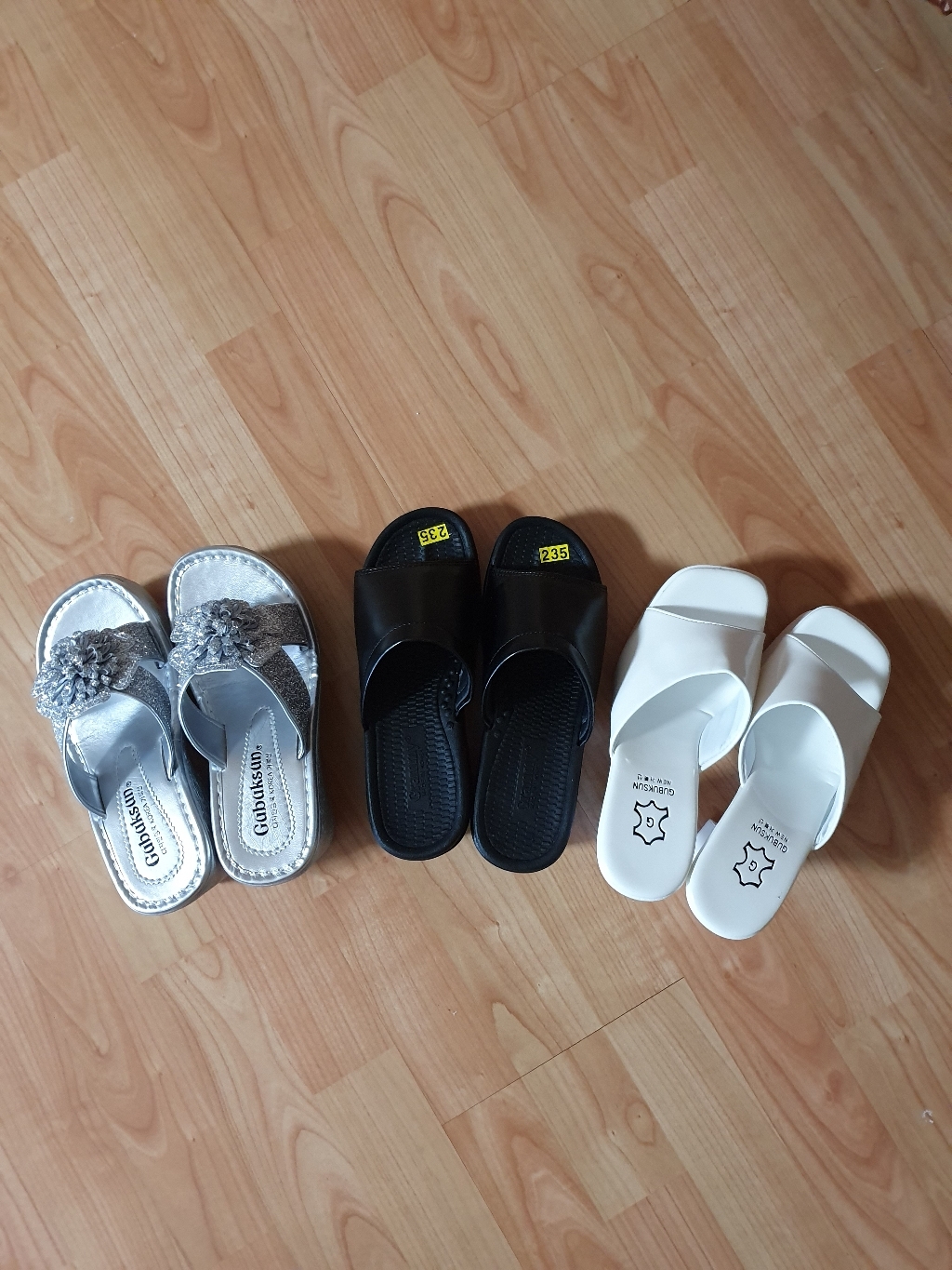 그레미 여성용 편안한 쿠션 트임 상굽 슬리퍼 리뷰후기