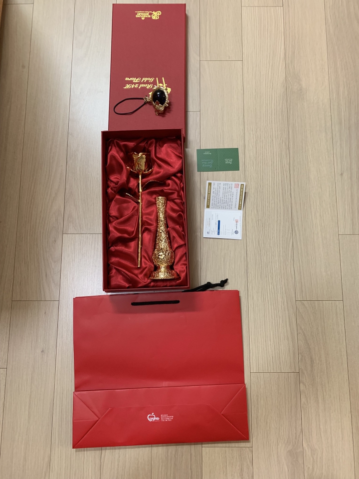 골드 24K 금장미 금화병set 금꽃 카네이션 어버이날 스승의날 엄마생신선물 아내결혼 기념일 꽃 고급 인테리어선물 칠순 팔순 리뷰후기