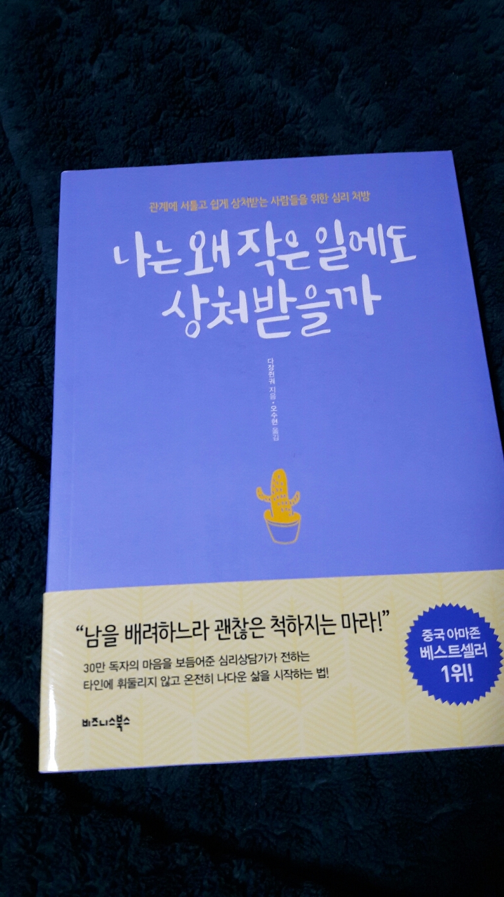 나는 왜 작은 일에도 상처받을까:관계에 서툴고 쉽게 상처받는 사람들을 위한심리 처방