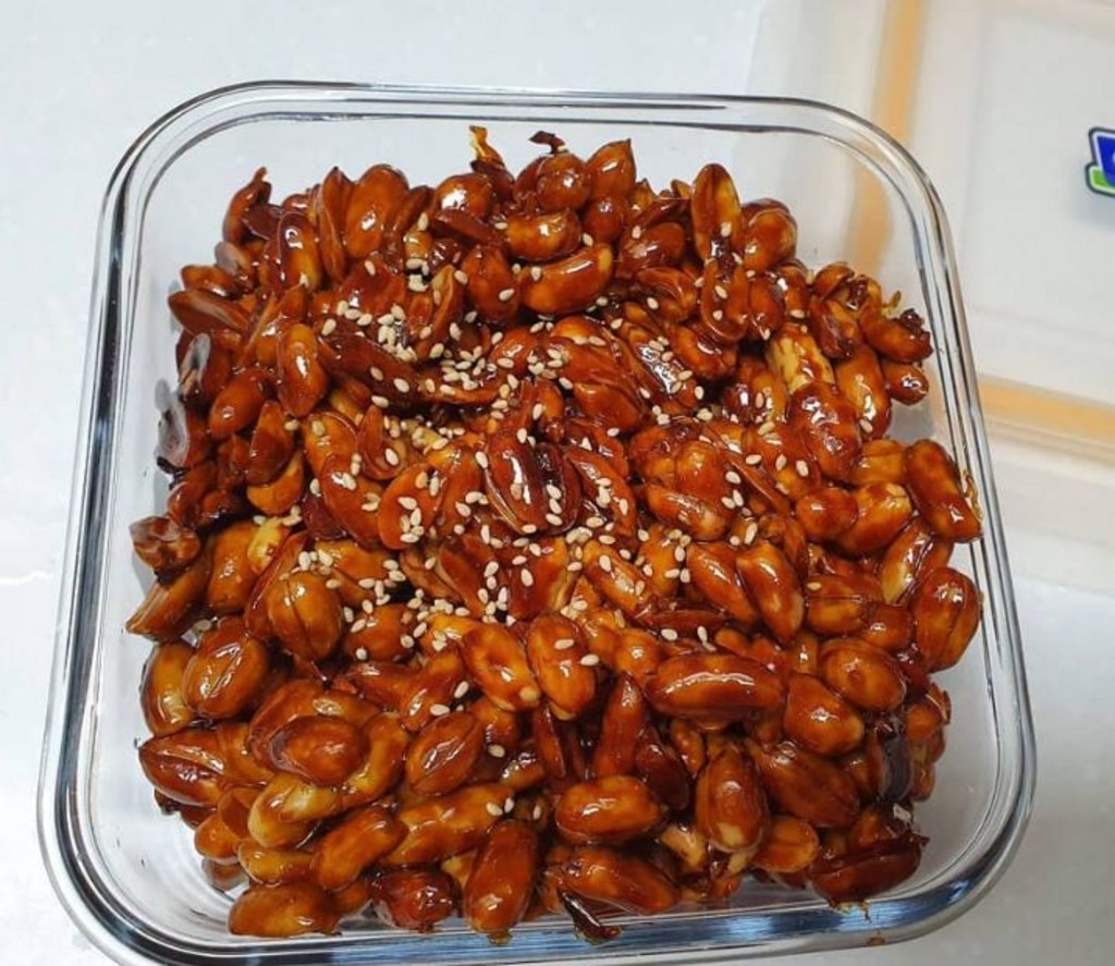 녹선 땅콩조림  콩자반 반찬 조림 콩 리뷰후기