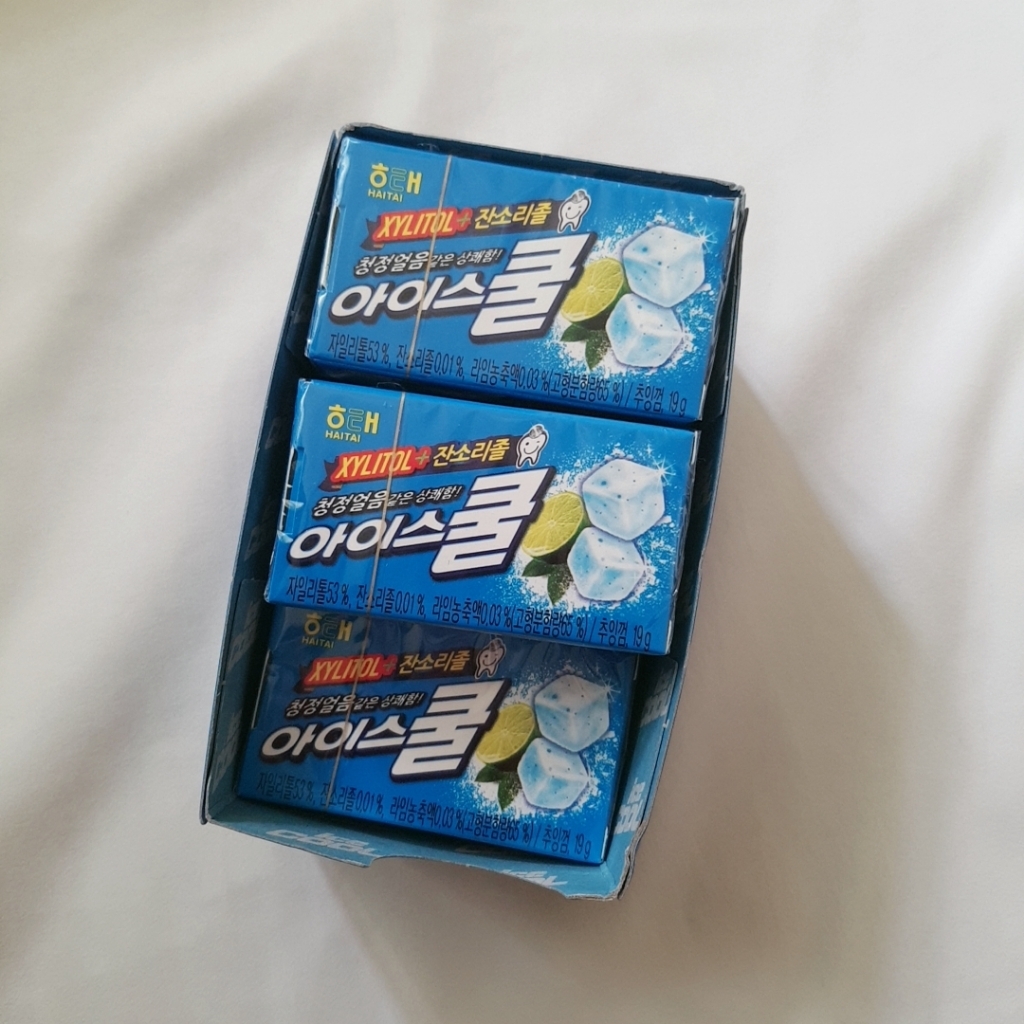 해태제과 아이스쿨 껌 리뷰후기
