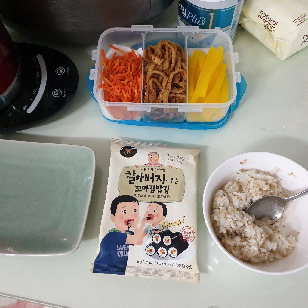 만전김 할아버지가 만든 꼬마김밥김