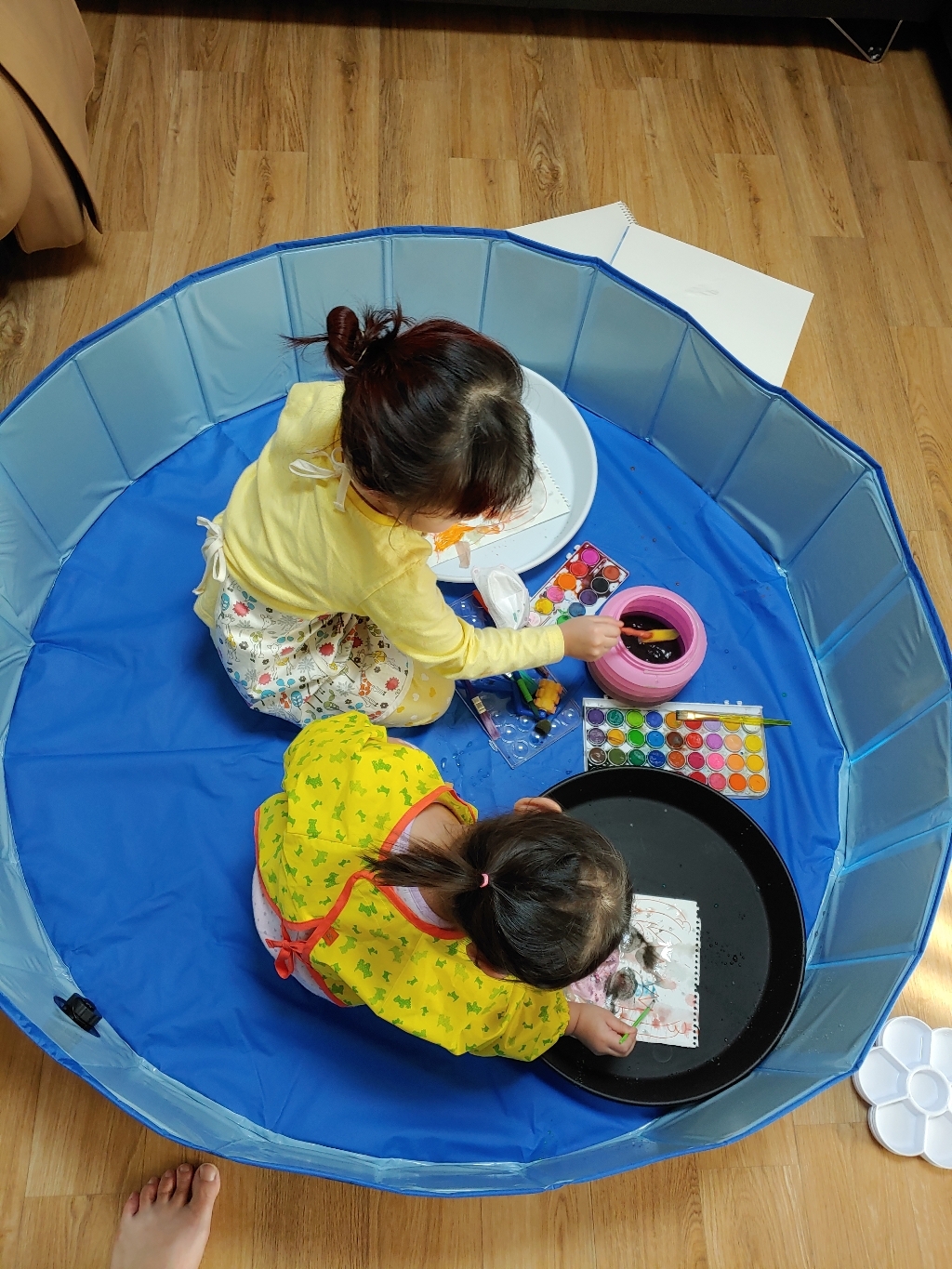 냥글댕글 강아지 수영장 애견 접이식 욕조 고양이 목욕통