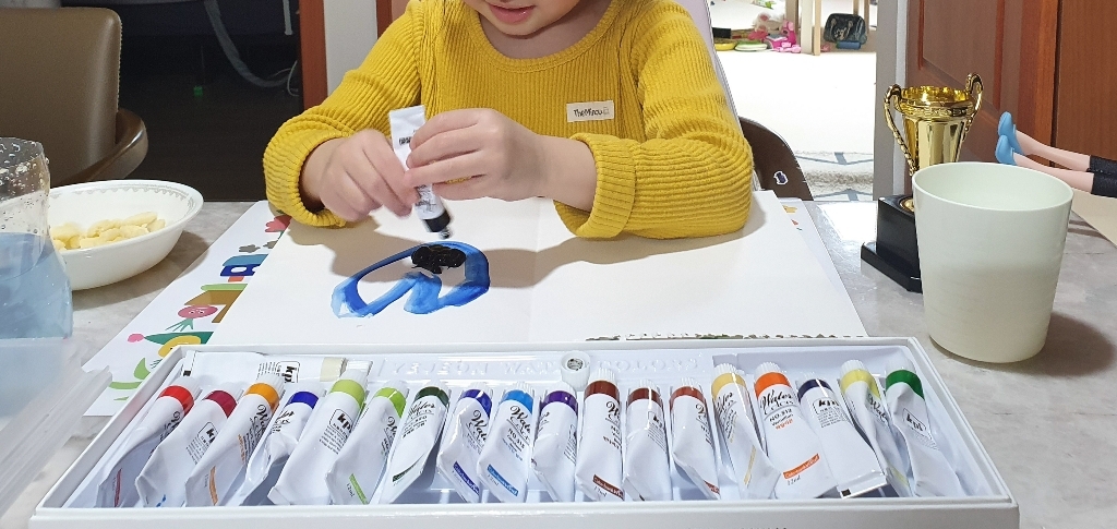종이나라 칼라뱅크 비비드 수채화물감
