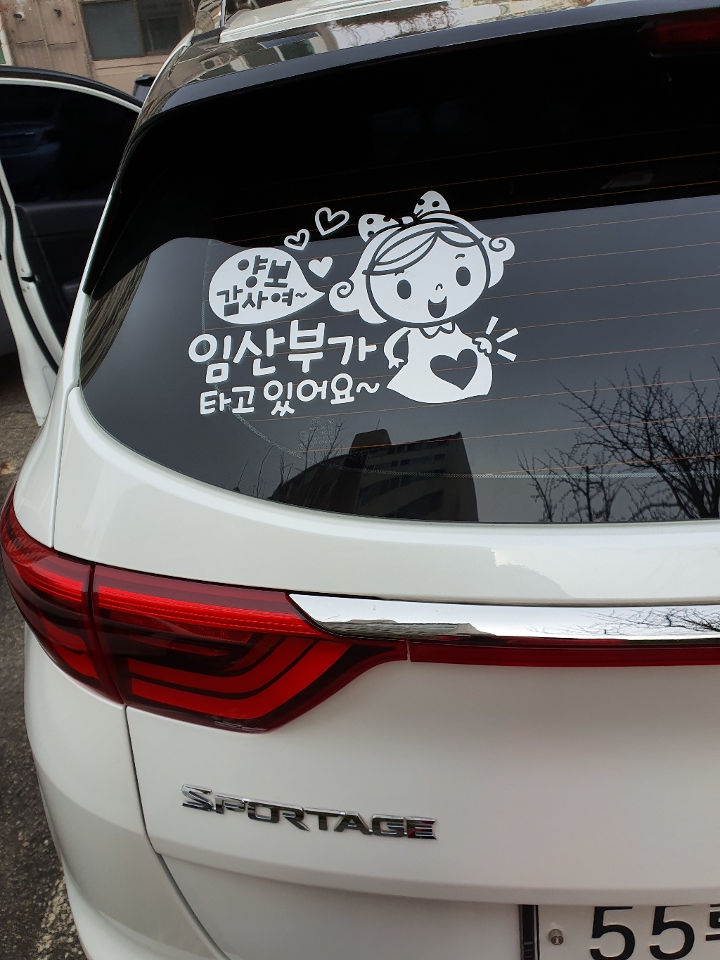 제제데코 초보운전스티커 양보감사여 임산부가 타고 있어요 리뷰후기