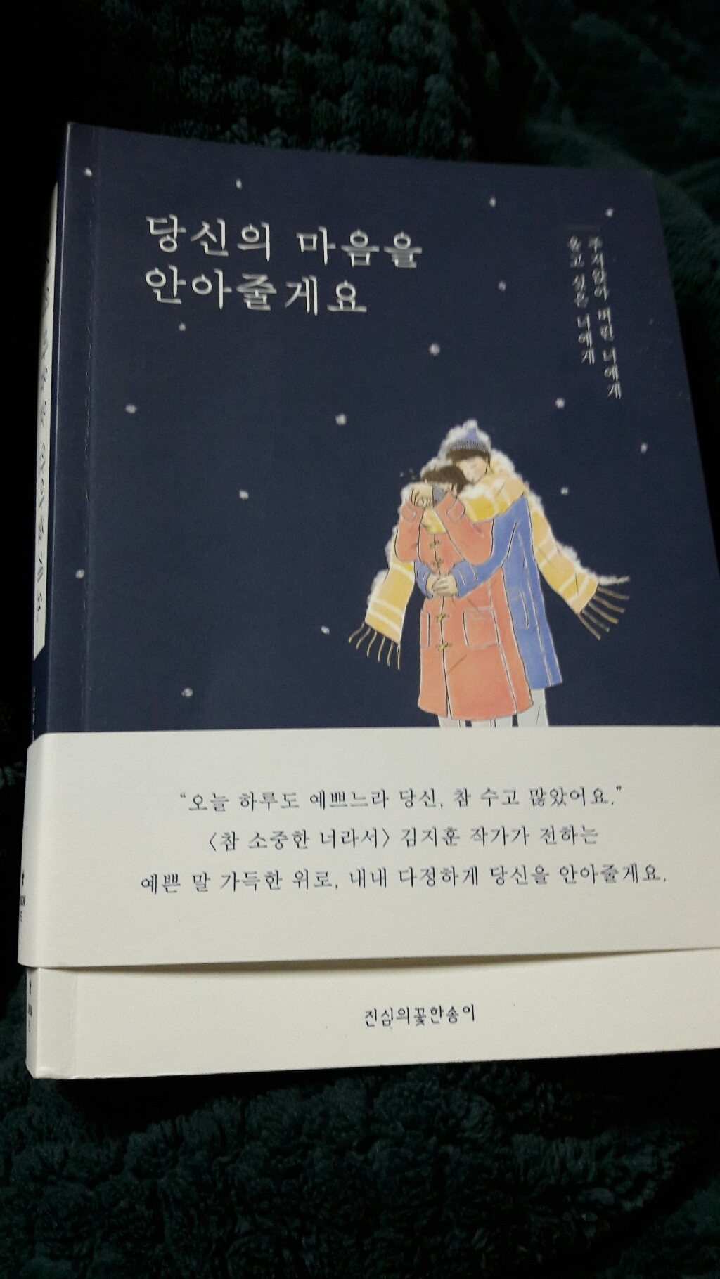 당신의 마음을 안아줄게요:김지훈 에세이 | 울고 싶은 너에게 주저앉아 버린 너에게