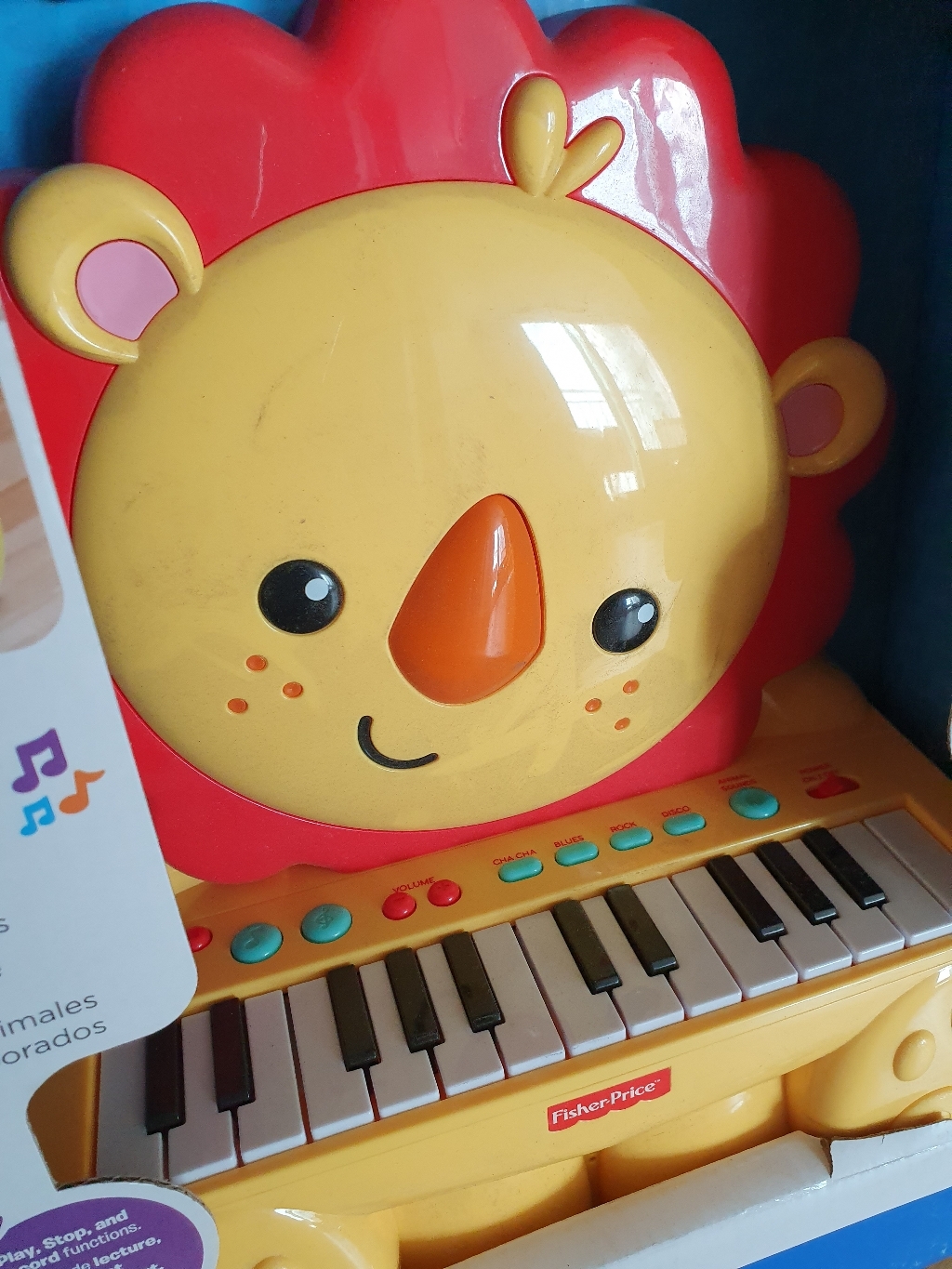 피셔프라이스 Kids Station Toys 25건반 라이온 피아노 KF2516
