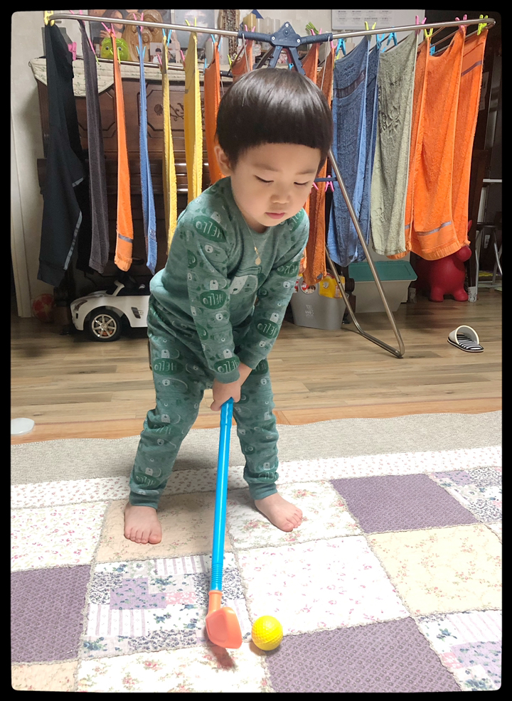 카시야골프 딤플형 스펀지볼 리뷰후기