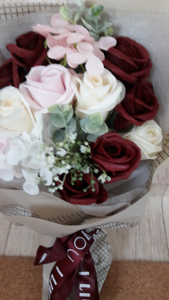 이지플 조화 비누꽃 천사의 속삭임